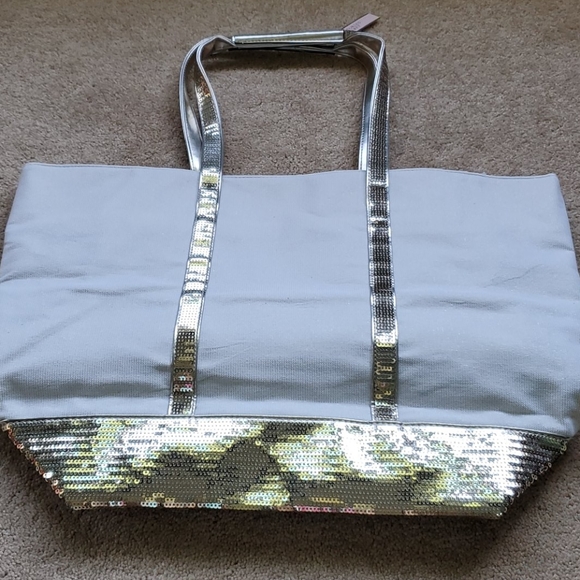 SOLD Victoria's Secret sequin tote bag - Picture 4 of 5